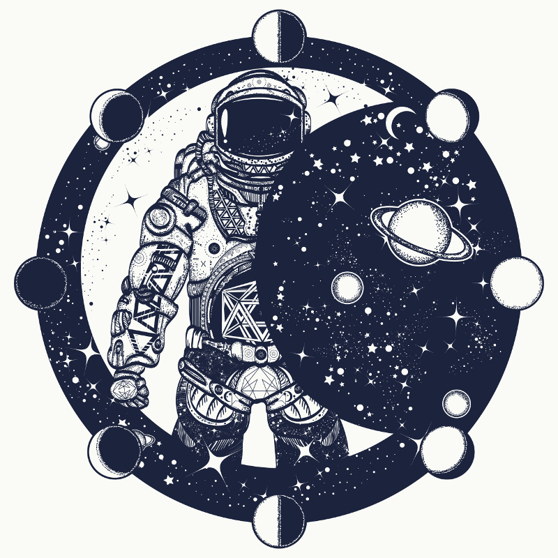 heroism, universe, unity, spacesuit